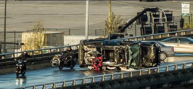 Deadpool : les premières images du tournage #12