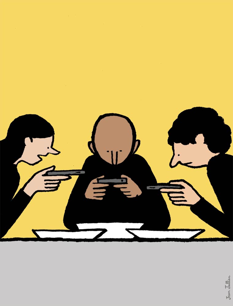 50 illustrations qui dénoncent notre société ultra-connectée #14