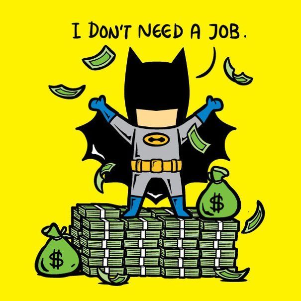 22 Super-Héros obligés de travailler à mi-temps pour s’en sortir