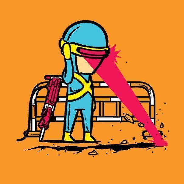 22 Super-Héros obligés de travailler à mi-temps pour s’en sortir #21