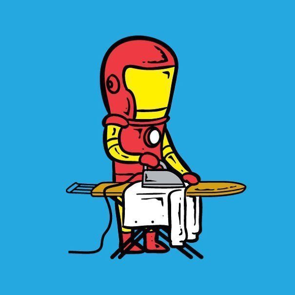 22 Super-Héros obligés de travailler à mi-temps pour s’en sortir #9