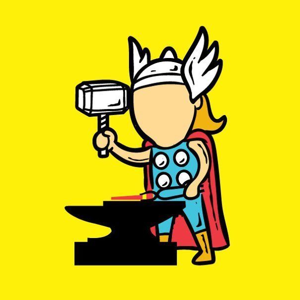 22 Super-Héros obligés de travailler à mi-temps pour s’en sortir #16
