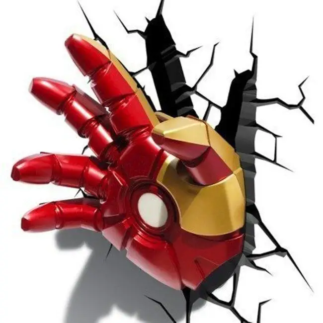 Ces incroyables lampes 3D murales Avengers, Spider-Man et Star Wars sortent des murs #8
