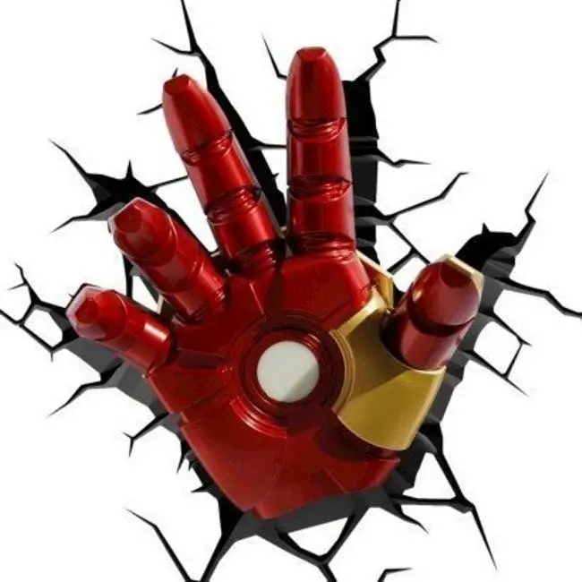Ces incroyables lampes 3D murales Avengers, Spider-Man et Star Wars sortent des murs #9