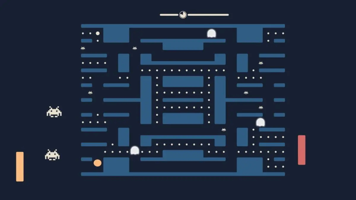 PACAPONG : un mélange complètement dingue de Pac-Man Space Invaders et Pong
