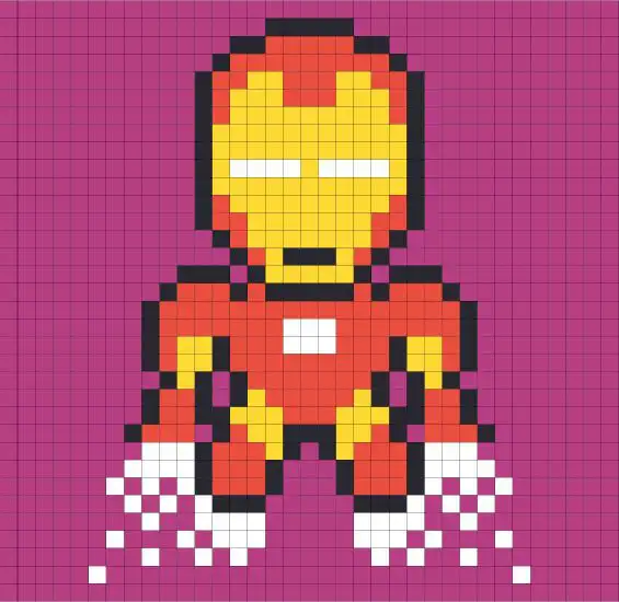 Street Art : Il décore son bureau avec des Super Héros faits de 8.000 POST-IT #5