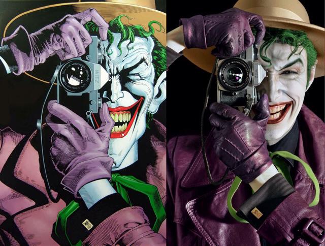 Des cosplayers donnent vie à un dessin du Joker #7