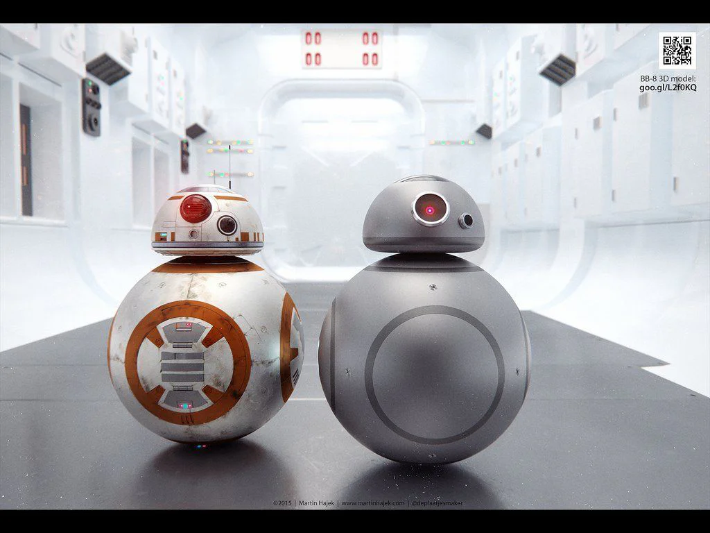 Apple Idroid BB8 Star Wars VI Martin Hajeck