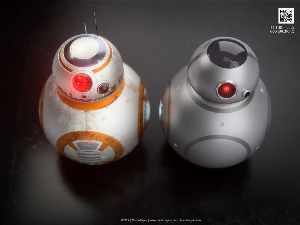 Apple Idroid BB8 Star Wars VI Martin Hajek 10