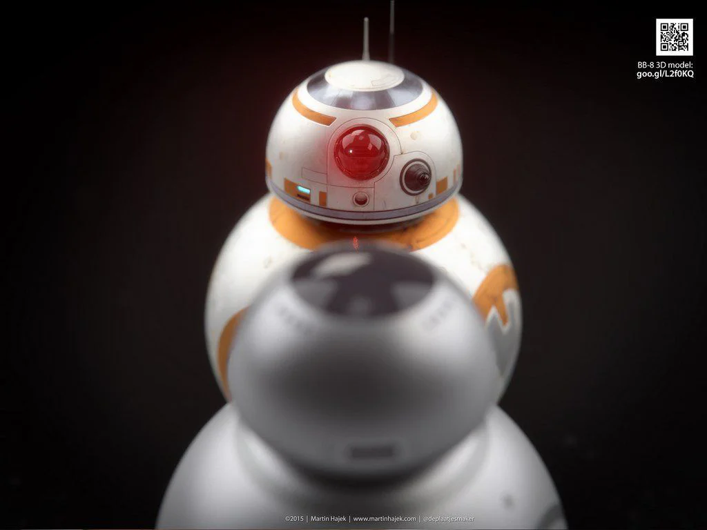 Apple Idroid BB8 Star Wars VI Martin Hajek 129jpg