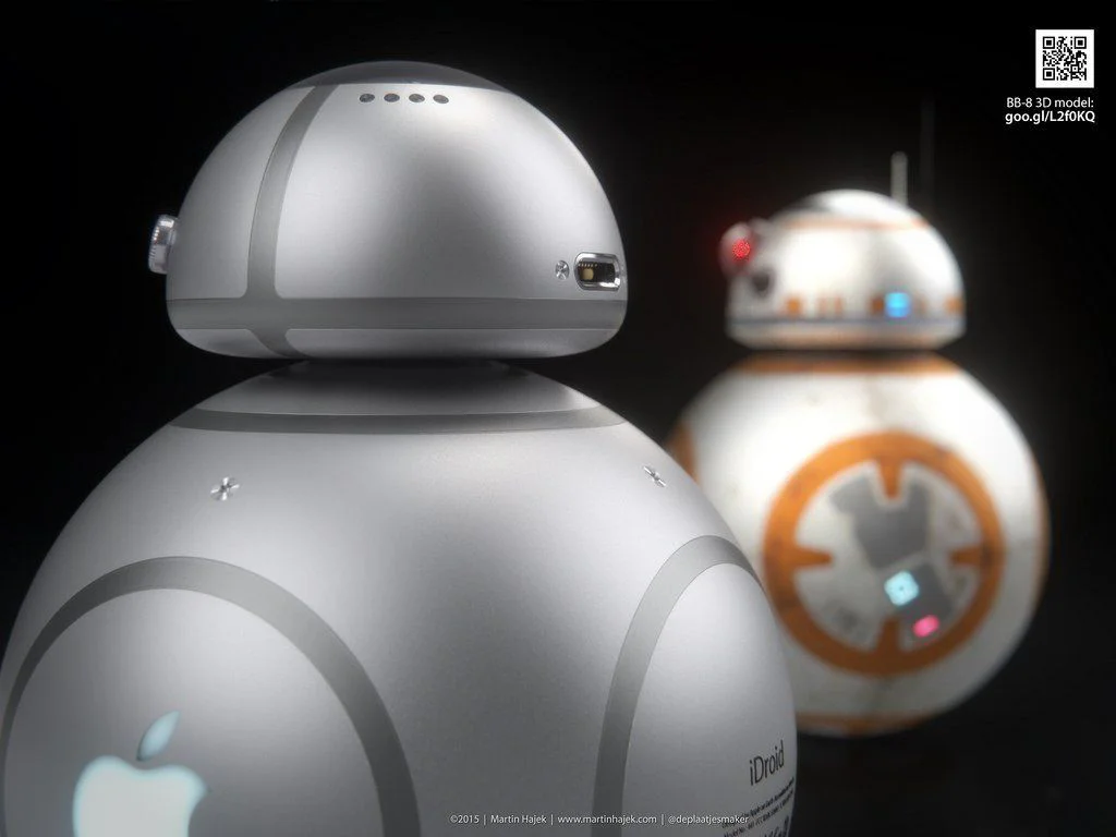 Apple Idroid BB8 Star Wars VI Martin Hajek 14