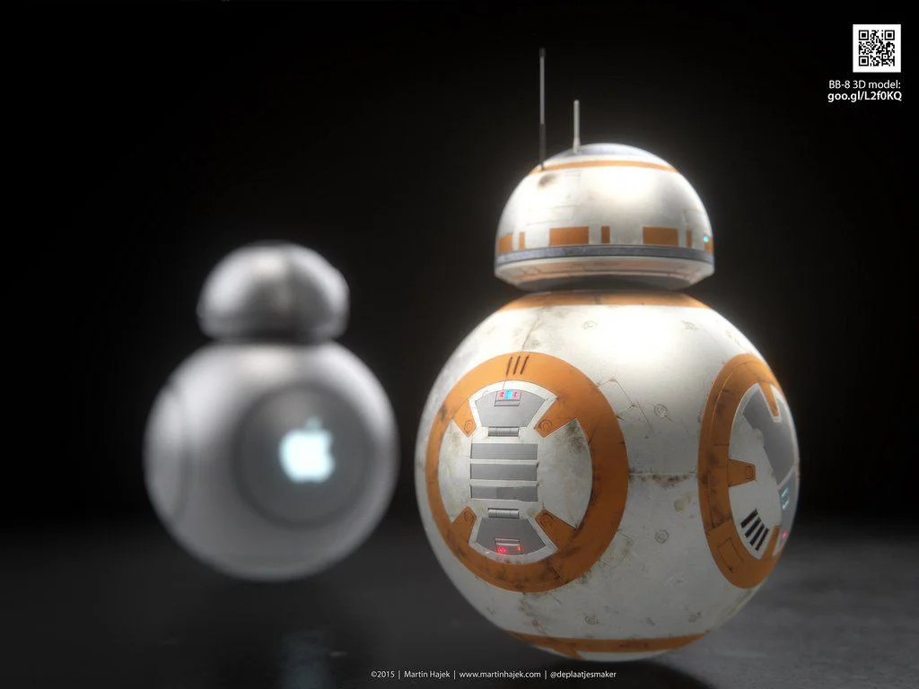 Apple Idroid BB8 Star Wars VI Martin Hajek 15