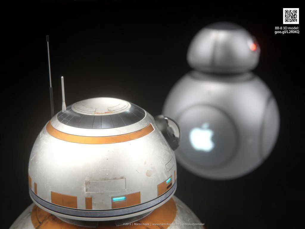 Apple Idroid BB8 Star Wars VI Martin Hajek 16