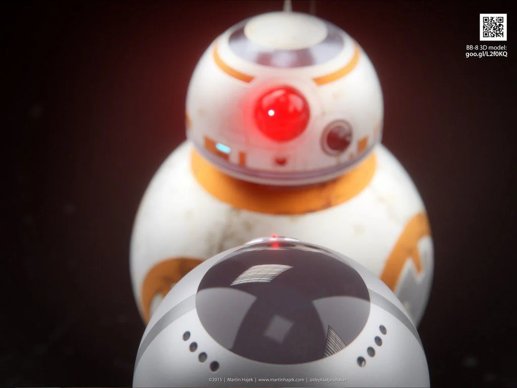 Apple Idroid BB8 Star Wars VI Martin Hajek 18