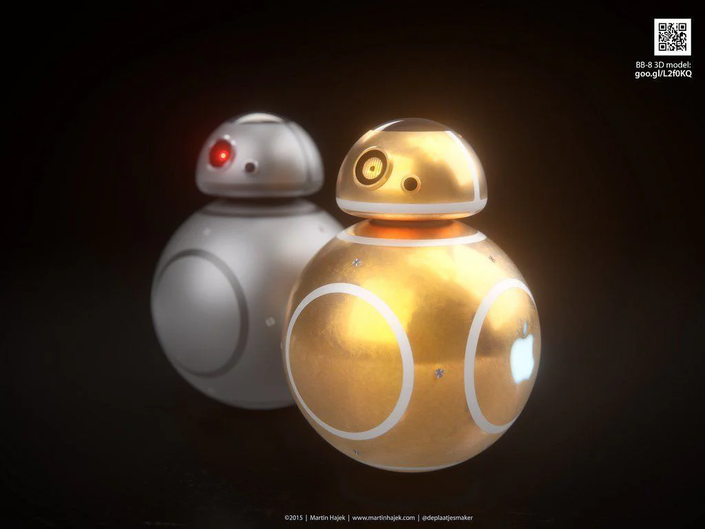 Apple Idroid BB8 Star Wars VI Martin Hajek 20