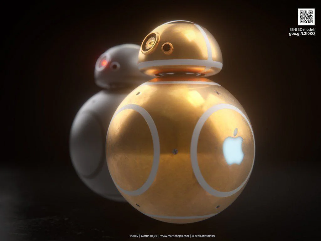 Apple Idroid BB8 Star Wars VI Martin Hajek 21