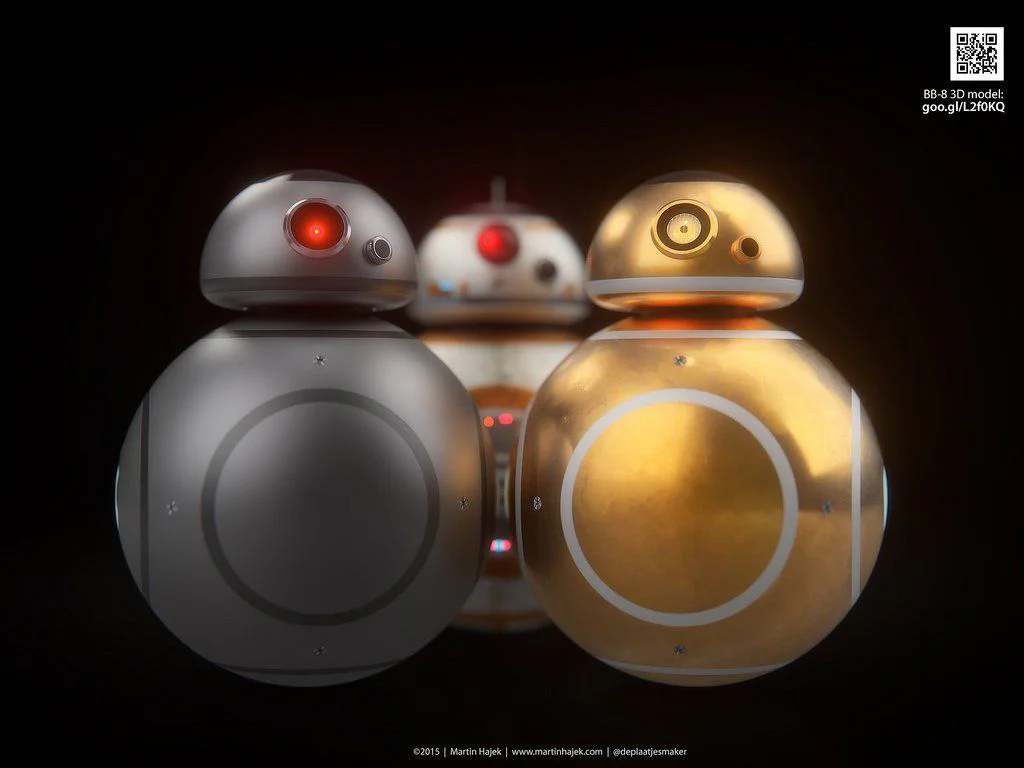 Apple Idroid BB8 Star Wars VI Martin Hajek 222