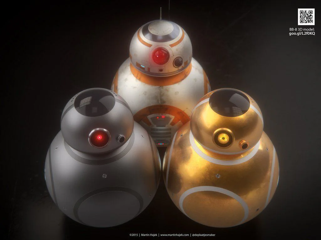 Apple Idroid BB8 Star Wars VI Martin Hajek 23