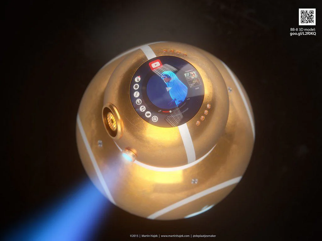 Apple Idroid BB8 Star Wars VI Martin Hajek 26