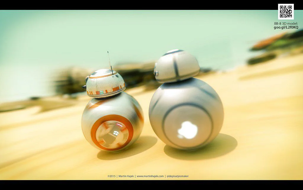 Apple Idroid BB8 Star Wars VI Martin Hajek 28