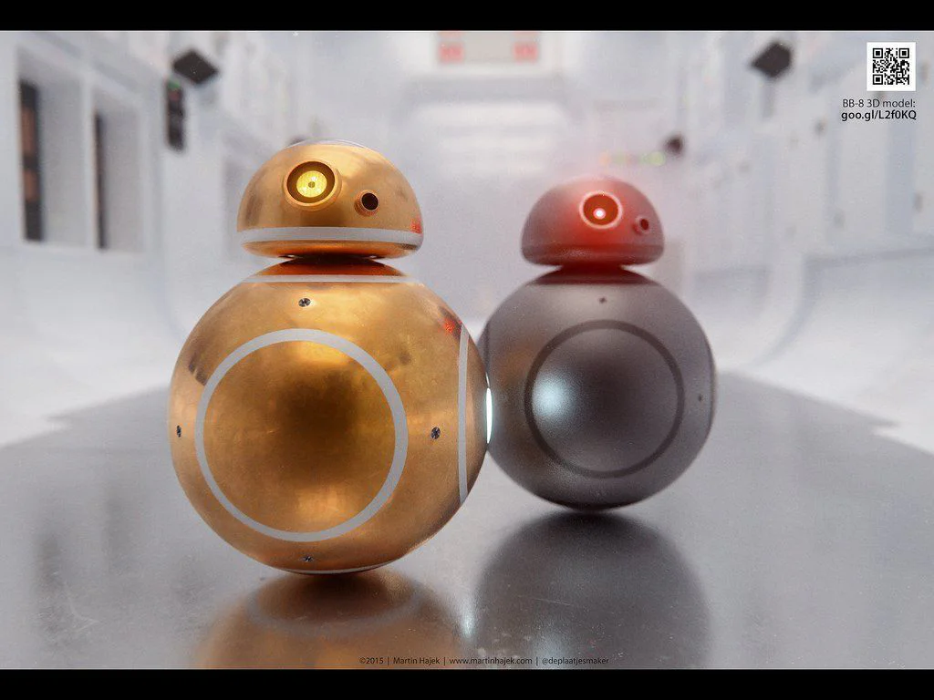Apple Idroid BB8 Star Wars VI Martin Hajek 4