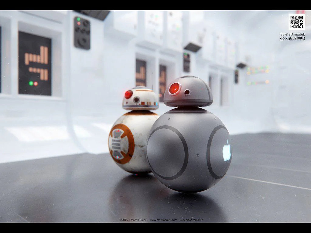 Apple Idroid BB8 Star Wars VI Martin Hajek 5