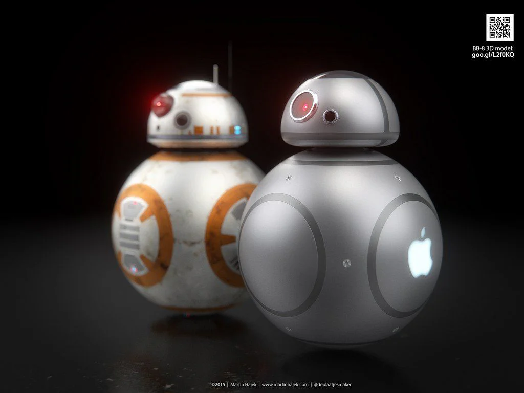 Apple Idroid BB8 Star Wars VI Martin Hajek 8