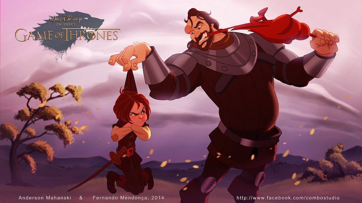 Les personnages de Game of Thrones à la sauce Disney #2