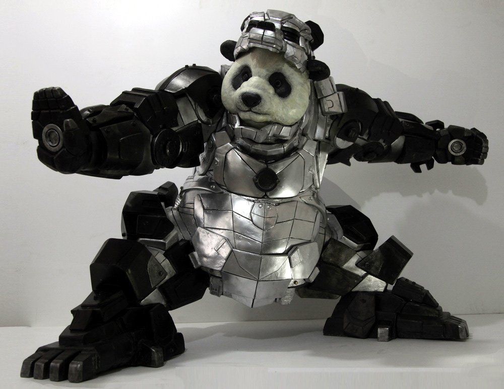 L’armure Hulkbuster version Panda #4