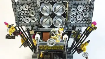 Il recrée les véhicules de Mad Max Fury Road en LEGO