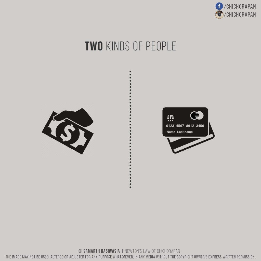 Dans la vie il existe 2 types de personnes : 10 illustrations minimalistes qui le prouvent #9