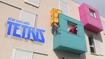 Quand Rémi Gaillard joue à Tetris