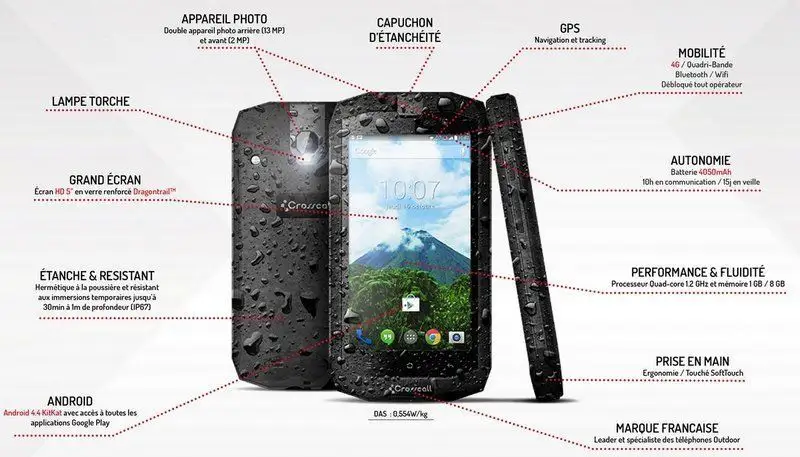 Test Crosscall Trekker X1 : un smartphone tout terrain ultra-résistant #3
