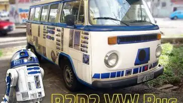 Il fabrique un Van Volkswagen R2-D2