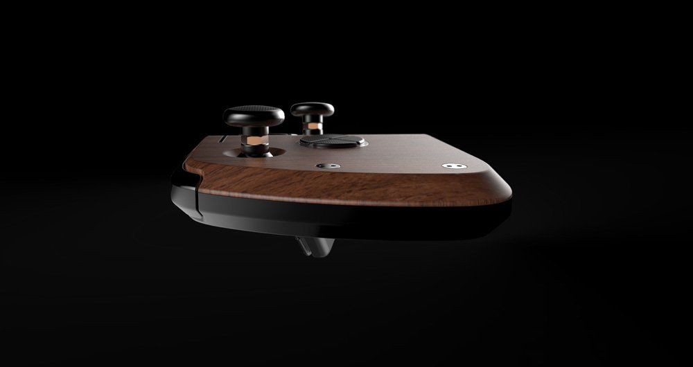 Une magnifique manette en bois de noyer et aluminium pour Xbox et Playstation #10