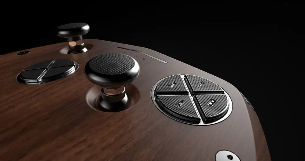 Kem studios manette bois noyer aluminium design 4