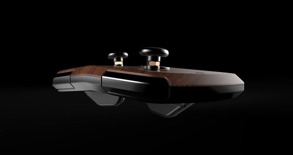 Une magnifique manette en bois de noyer et aluminium pour Xbox et Playstation #8