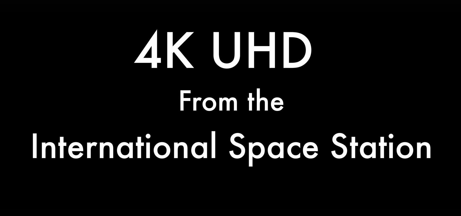 L’espace filmé en Ultra HD 4K par la NASA