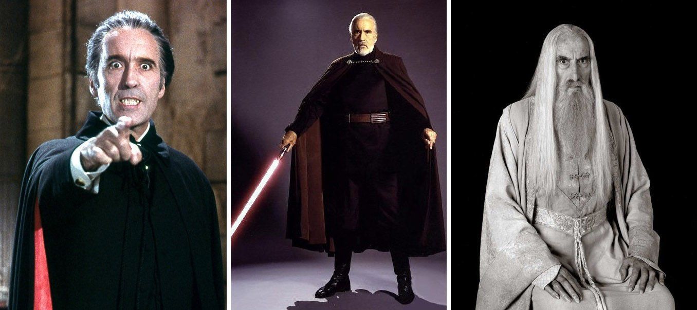 Christopher Lee (Dracula, Comte Dooku, Saroumane) s’est éteint à 93 ans