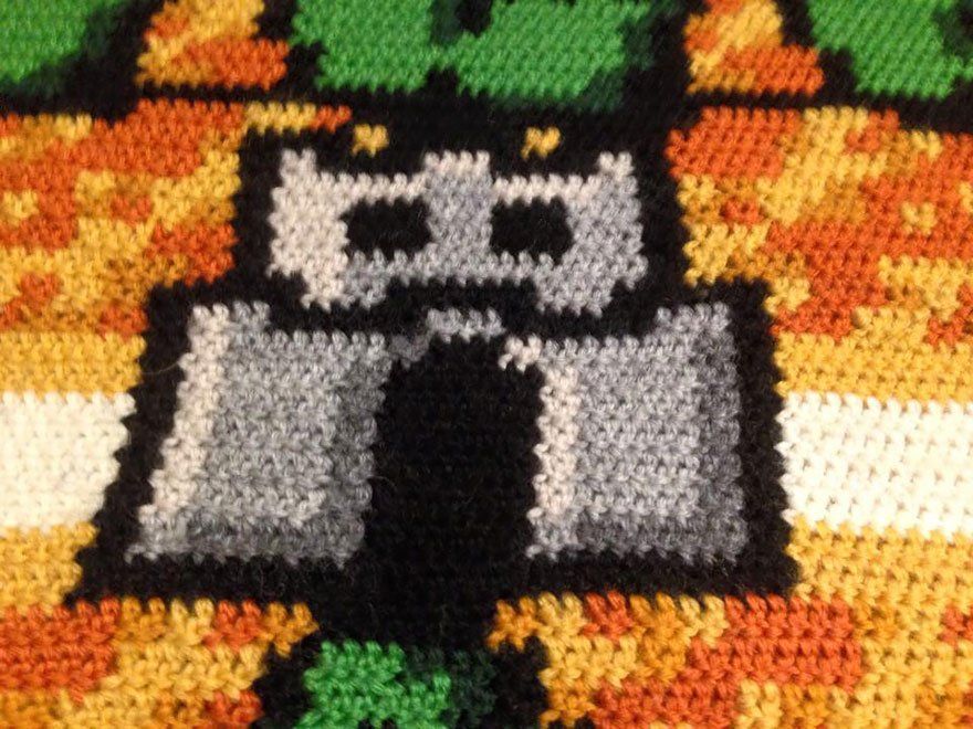 Ce fan a passé 6 ans à concevoir un plaid Super Mario 3 #7