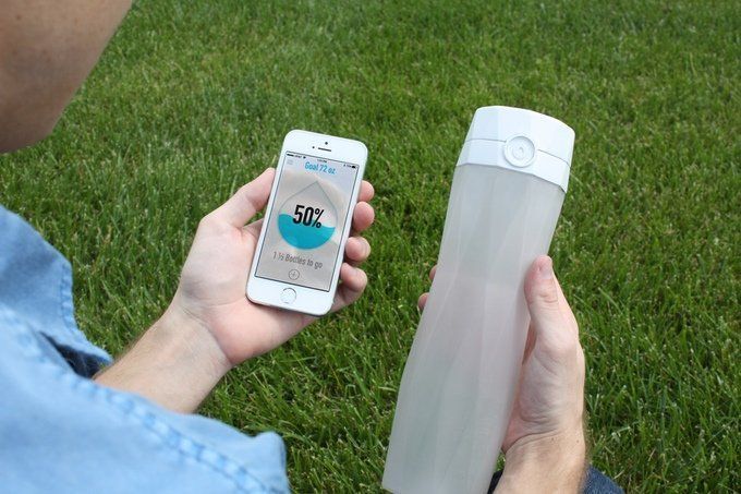 HidrateMe : la bouteille connectée qui vous dit quand il faut boire #2