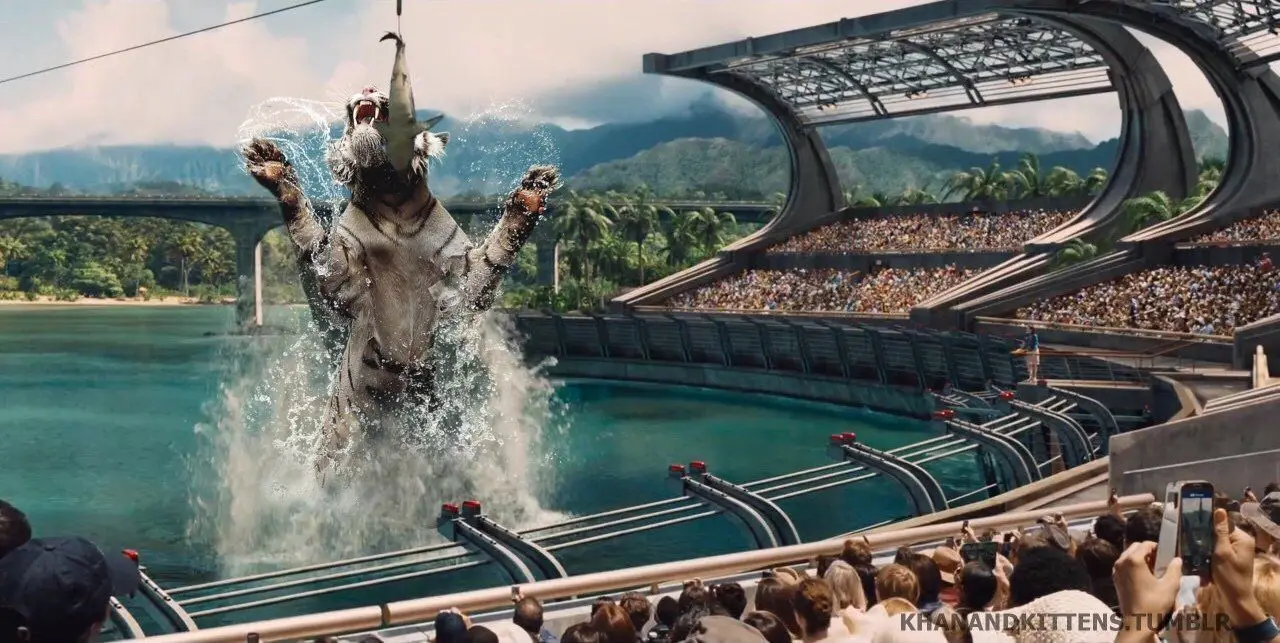 Jurassic World : il remplace les dinosaures par des chats #6