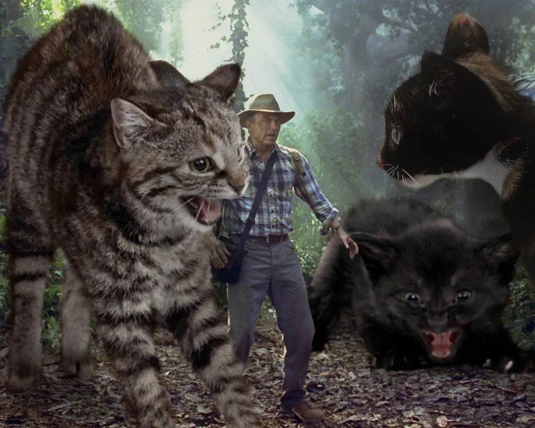 Jurassic World : il remplace les dinosaures par des chats #22
