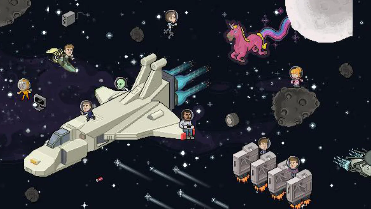 Pixel Trip : des graphismes 8 bit dans le Metro parisien