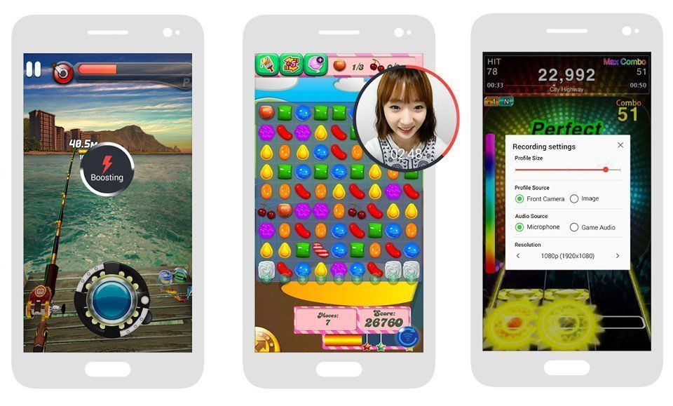 Enregistrer des vidéos de gameplay avec Game Recorder+