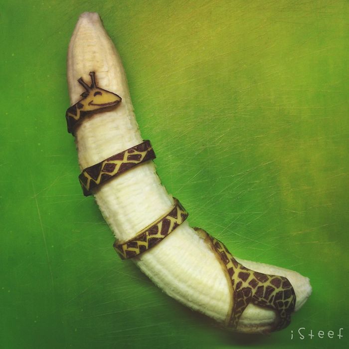 D’incroyables sculptures sur Bananes #4