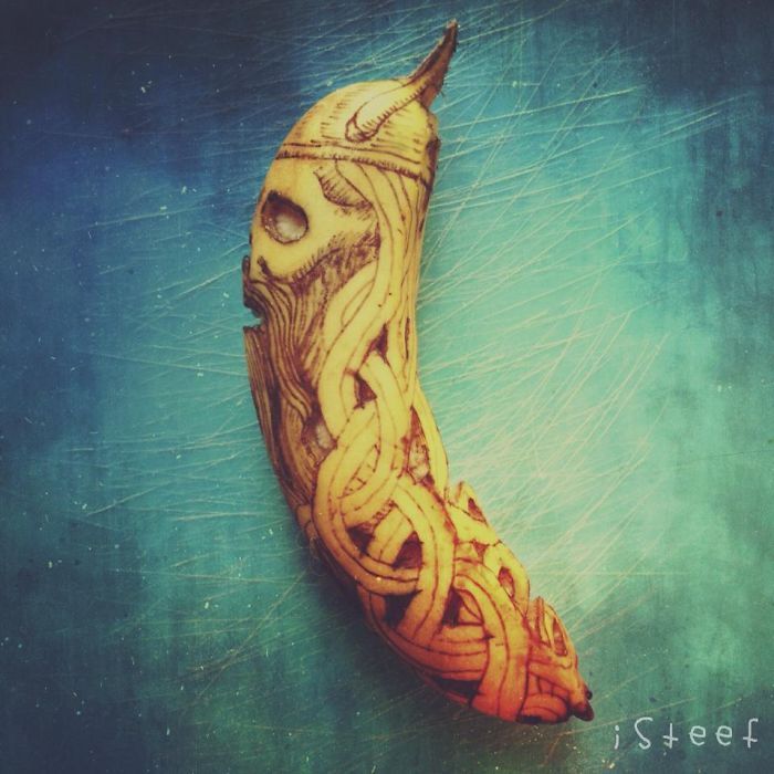 D’incroyables sculptures sur Bananes #16