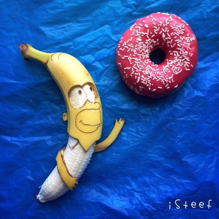D’incroyables sculptures sur Bananes #2