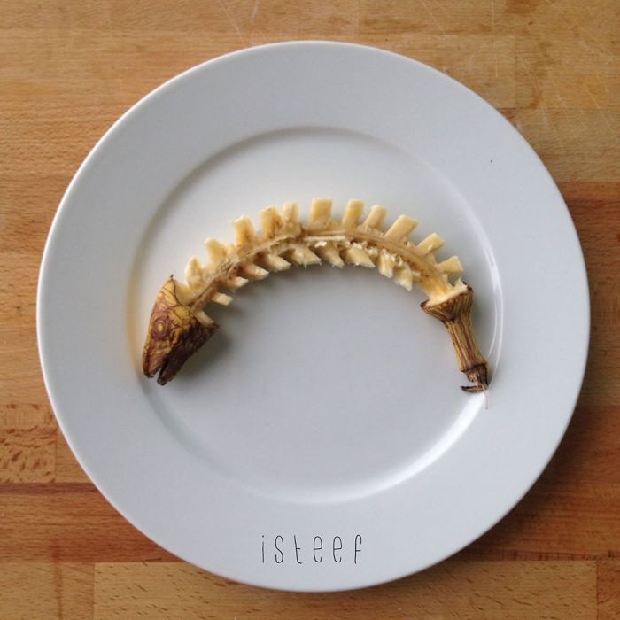 D’incroyables sculptures sur Bananes #6