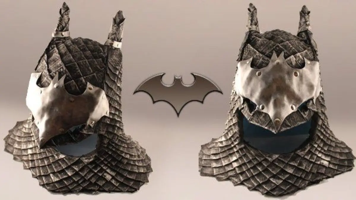 Une capuche Batman médiévale
